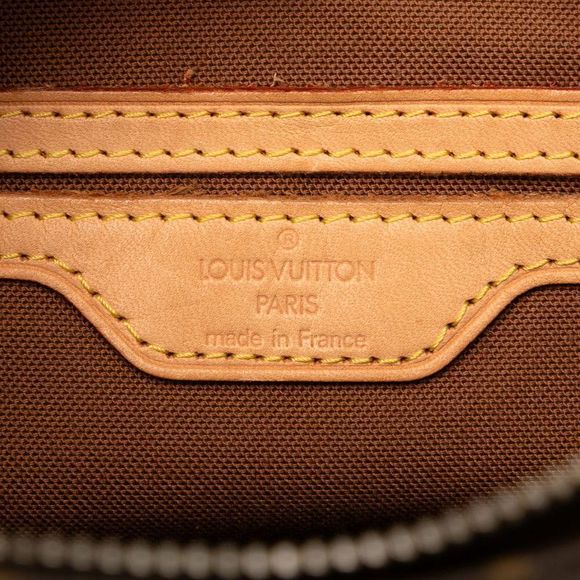 Louis Vuitton Monogram Cabas Piano Handbag Tote Bag M51148 Brown PVC Leather - Picture 5 of 6